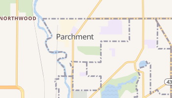 Parchment, Michigan map