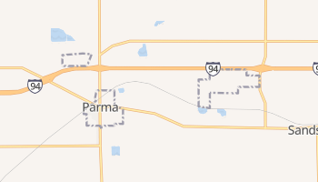 Parma, Michigan map