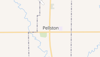Pellston, Michigan map