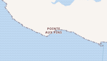 Pointe Aux Pins, Michigan map