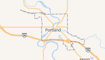 Portland, Michigan map