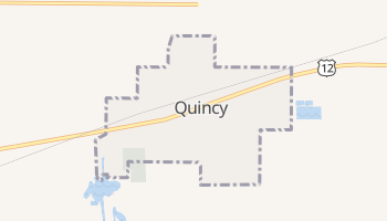 Quincy, Michigan map