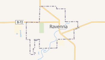Ravenna, Michigan map