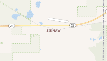 Sidnaw, Michigan map