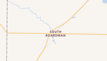 South Boardman, Michigan map