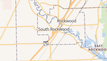 South Rockwood, Michigan map