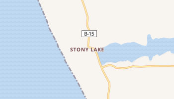 Stony Lake, Michigan map