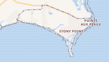 Stony Point, Michigan map