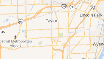 Taylor, Michigan map