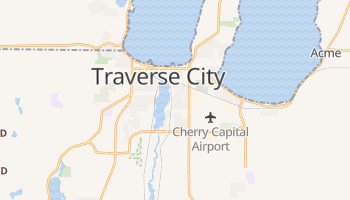 Traverse City, Michigan map