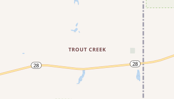 Trout Creek, Michigan map
