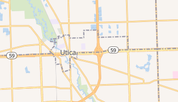 Utica, Michigan map