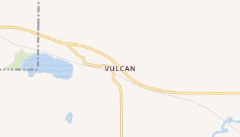 Vulcan, Michigan map