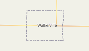 Walkerville, Michigan map