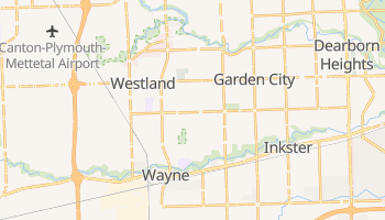 Westland, Michigan map