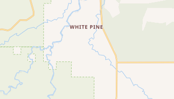 White Pine, Michigan map