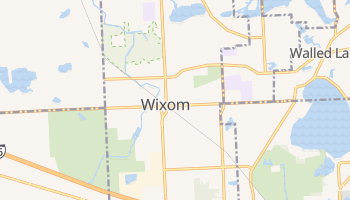Wixom, Michigan map