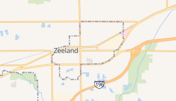 Zeeland, Michigan map