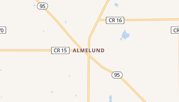 Almelund, Minnesota map