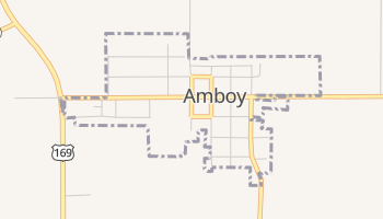 Amboy, Minnesota map