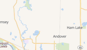 Andover, Minnesota map