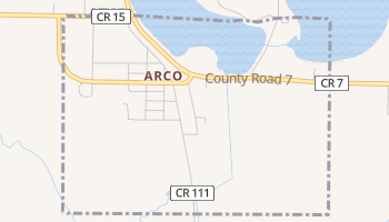 Arco, Minnesota map
