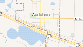 Audubon, Minnesota map