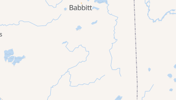 Babbitt, Minnesota map