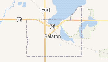 Balaton, Minnesota map