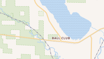 Ball Club, Minnesota map
