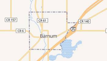 Barnum, Minnesota map
