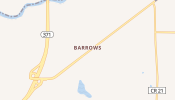 Barrows, Minnesota map