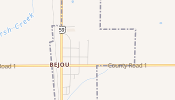 Bejou, Minnesota map