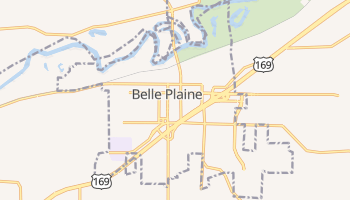Belle Plaine, Minnesota map