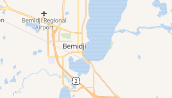 Bemidji, Minnesota map
