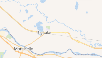 Big Lake, Minnesota map