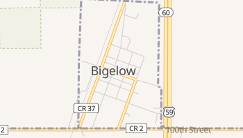 Bigelow, Minnesota map
