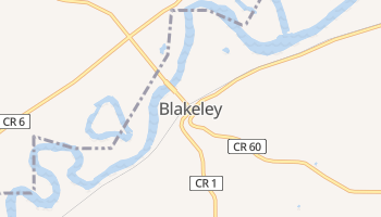 Blakeley, Minnesota map