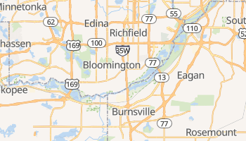 Bloomington, Minnesota map