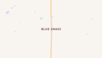 Blue Grass, Minnesota map