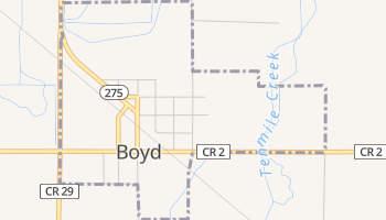Boyd, Minnesota map