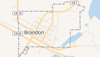 Brandon, Minnesota map