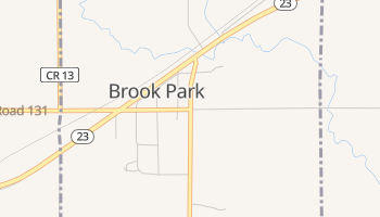Brook Park, Minnesota map