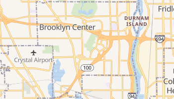 Brooklyn Center, Minnesota map