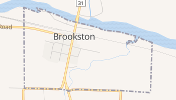Brookston, Minnesota map