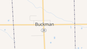 Buckman, Minnesota map