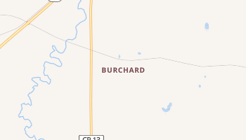 Burchard, Minnesota map