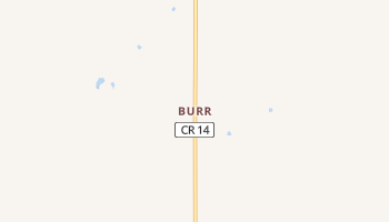 Burr, Minnesota map