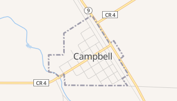 Campbell, Minnesota map
