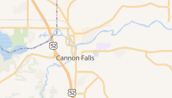 Cannon Falls, Minnesota map